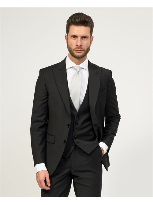 Costume formel pour homme Carlo Pignatelli noir CARLO PIGNATELLI ETICHETTA NERA | 90UU885L-107964999